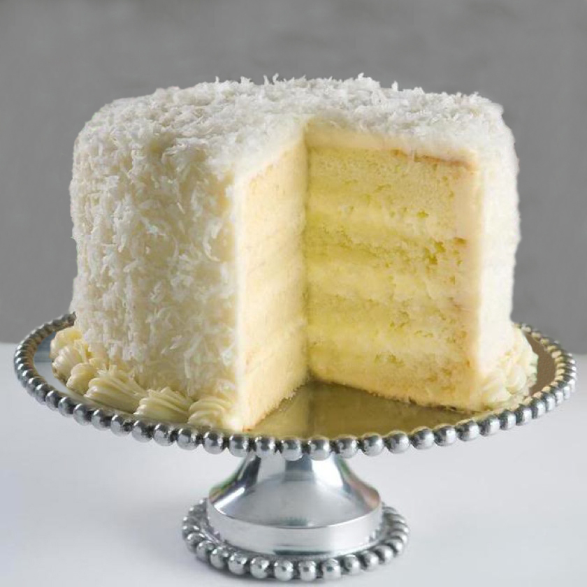 Sponge Coconut Cake Recipe How to Make Coconut Sponge Cake SLEEKFOOD