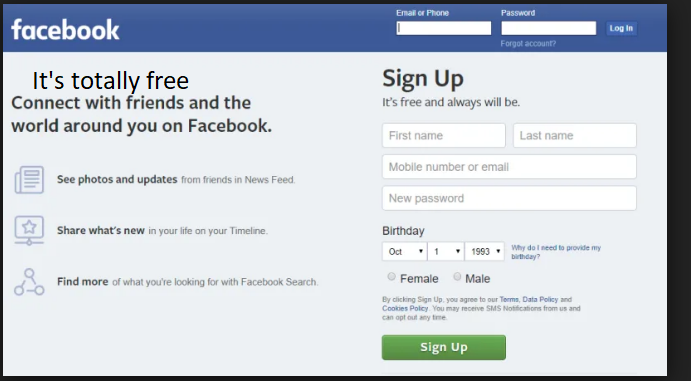 Facebook Account Sign in | Facebook Log in to my Account - SLEEK-FOOD