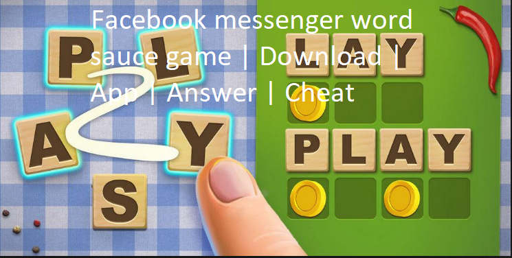 facebook messanger word sauce game