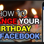 facebook date of birth change