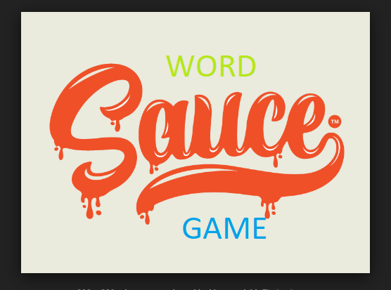 word sauce game