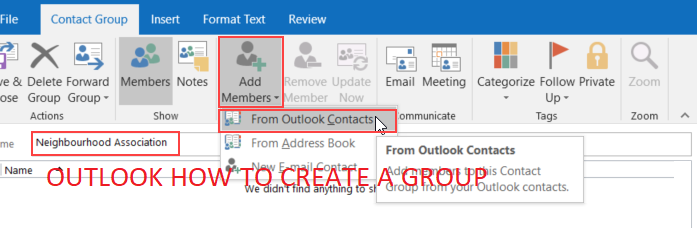 Outlook-How-to-Create-a-Group