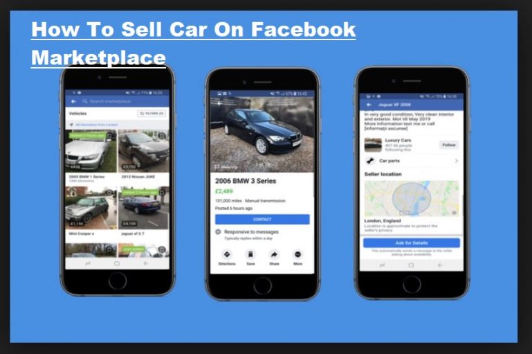 How to Sell a Car on Facebook Marketplace Buy Car SLEEKFOOD