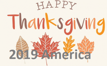 Thanksgiving 2019 America