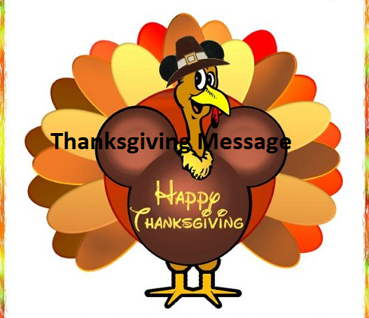 Thanksgiving Message