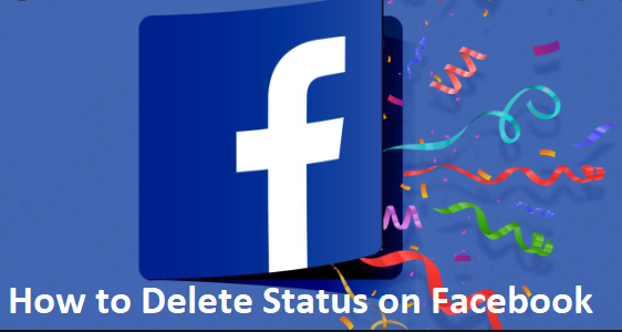 How to Delete Status on Facebook