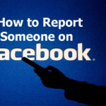 How to report someone on Facebook
