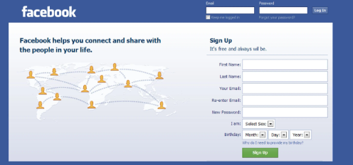 Facebook Login Sign Up Facebook Login Page How To Change Facebook Password Sleek Food