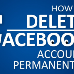 delete facebook account permanently now