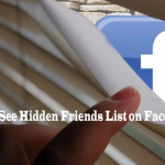 how to see hidden friends on Facebook profile