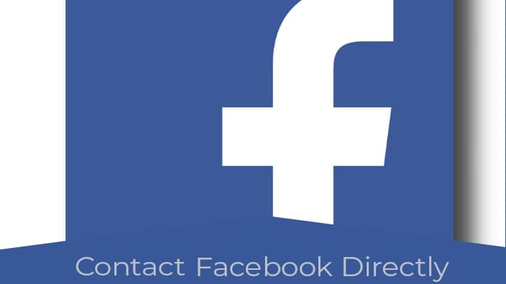 how to contact facebook directly