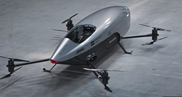 Electric-flying-pod-racer