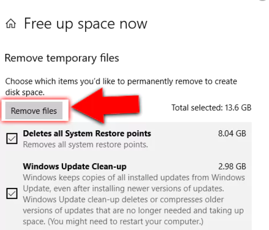 Learn how to free up space on your laptop