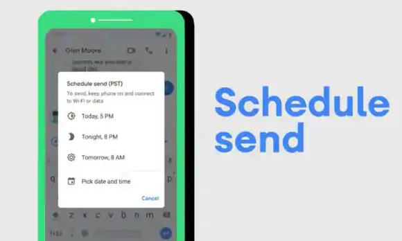 How to use the New Schedule Feature on Google Messages