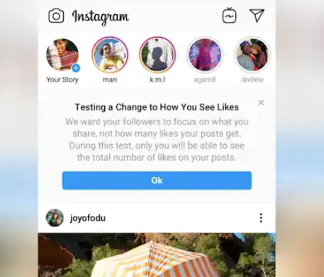 Instagram 'unintentionally' hid likes for more people today