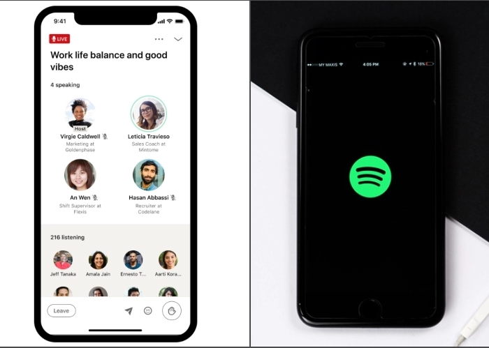 LinkedIn and Spotify Are Working on Clubhouse-like Features