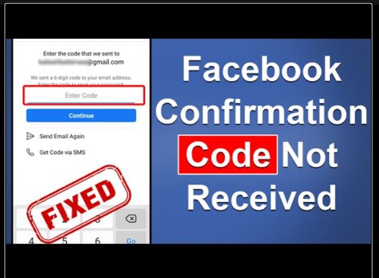 Facebook Security Check Confirmation Code Not Working