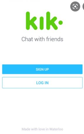 How to sign up/login kik account