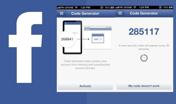 Facebook-code-generator-not-sending-sms