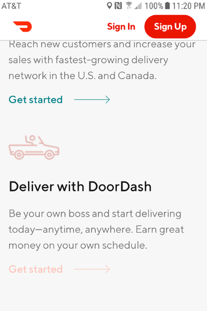 Activate DoorDash Account