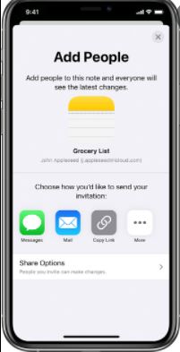 How-To-Mention-Someone-in-a-Shared-Note-On-iOS-Notes-App