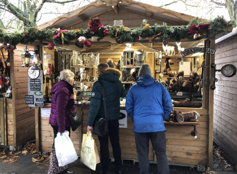 Harrogate Christmas market 2021