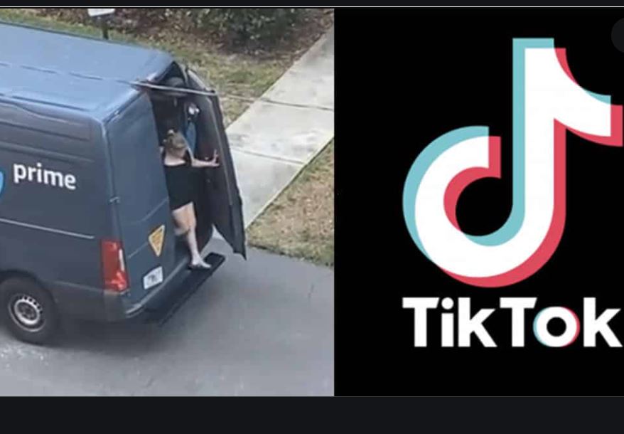 Tiktok Amazon Delivery Van